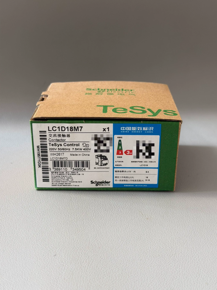 Schneider LC1D18M7 AC Contactor