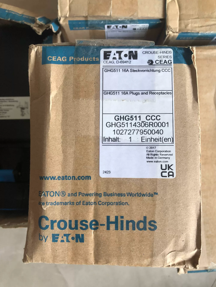 Eaton CEAG GHG5114306R0001 Industrial Socket