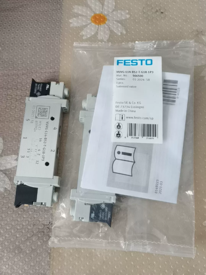FESTO VUVG-L14-B52-T-G18-1P3 Solenoid Valve